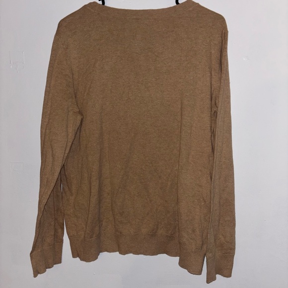 LOFT Camel Sweater with Black Dog Motif - Picture 7 of 7